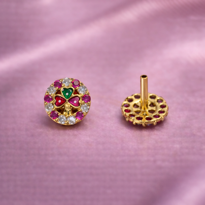 Love Bloom Stud Nose Pin