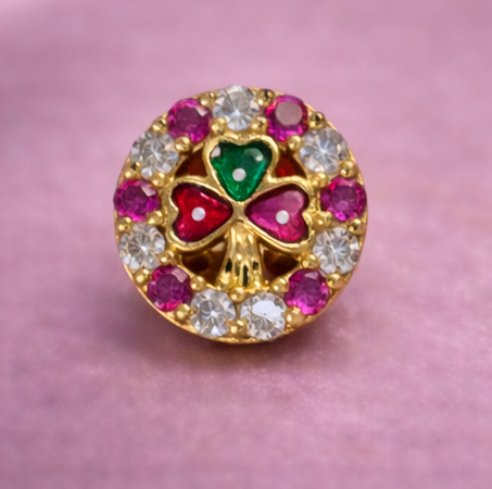 Love Bloom Stud Nose Pin