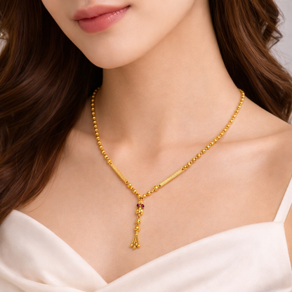 Traditional Beaded Gold Filled Mangalsutra Chain