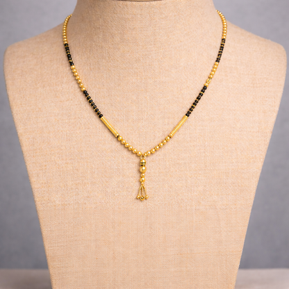 Traditional Gold Filled Mangalsutra Necklace