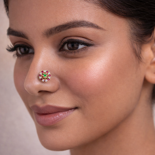 Love Bloom Stud Nose Pin