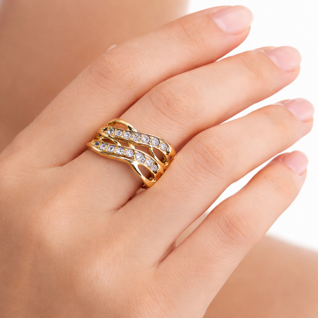 Elegant Gold Filled Ring