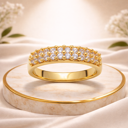 Bold Gold Filled Band Ring