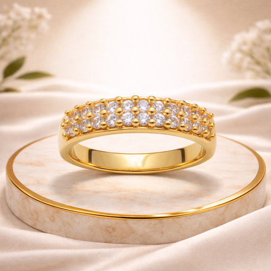 Bold Gold Filled Band Ring