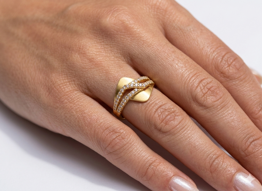 Designer Gold Filled Ring