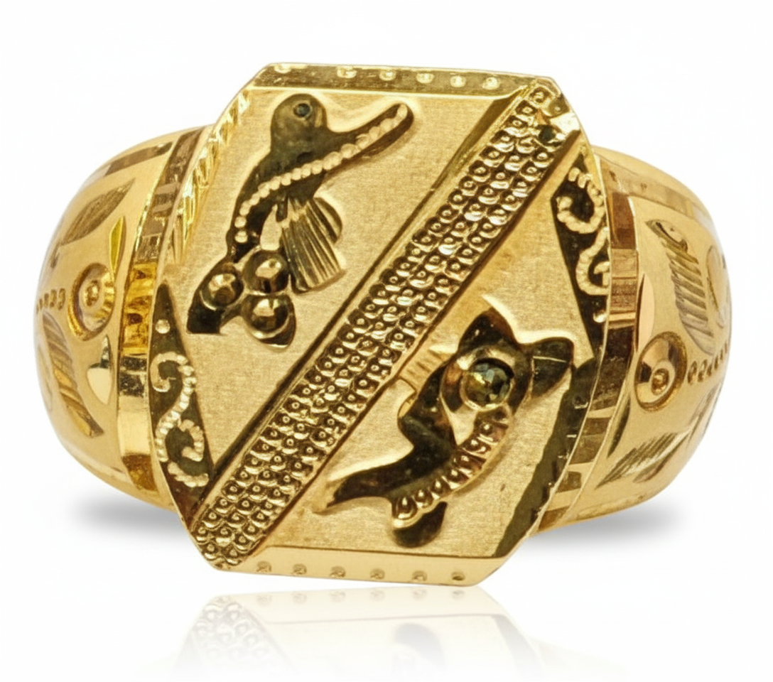 Bold Gents Gold Filled Ring