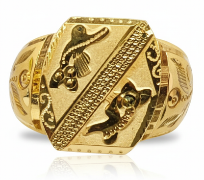 Bold Gents Gold Filled Ring