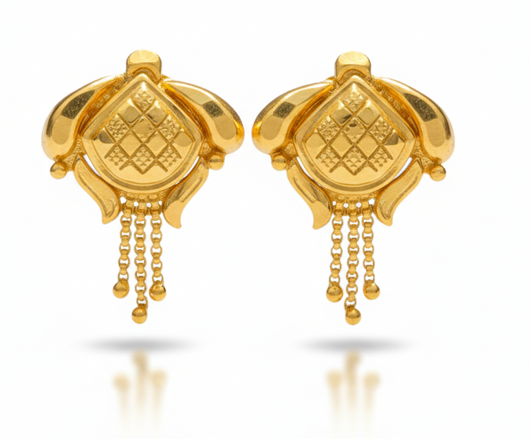 Classic Teardrop Gold Filled Dangle Earrings