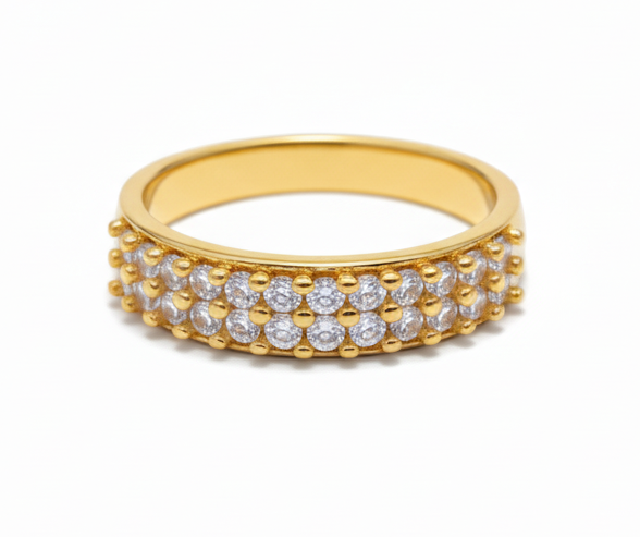 Bold Gold Filled Band Ring