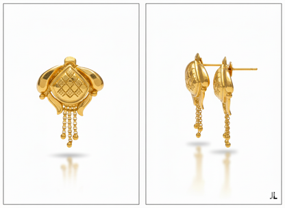 Classic Teardrop Gold Filled Dangle Earrings