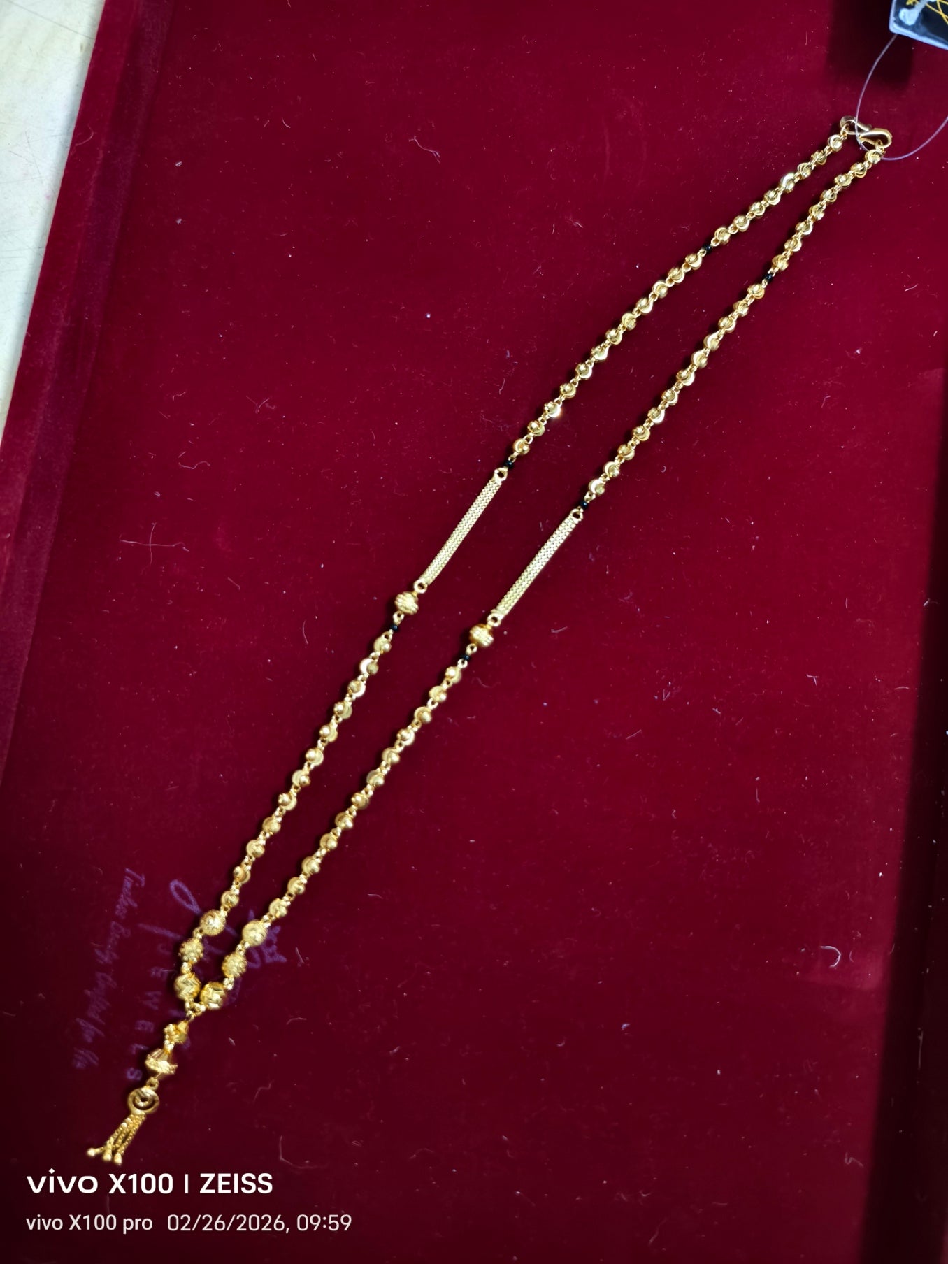 Traditional Beaded Gold Filled Mangalsutra Chain