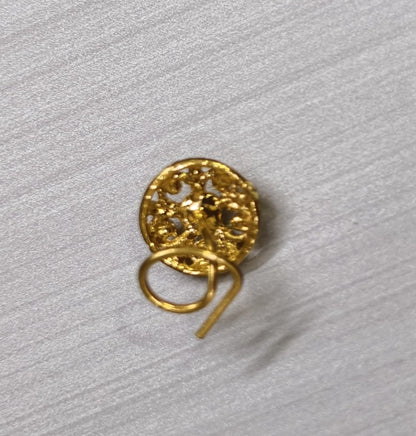 Royal Filigree Wire Nose Pin