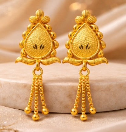 Traditional Teardrop Gold Filled Dangle Earrings