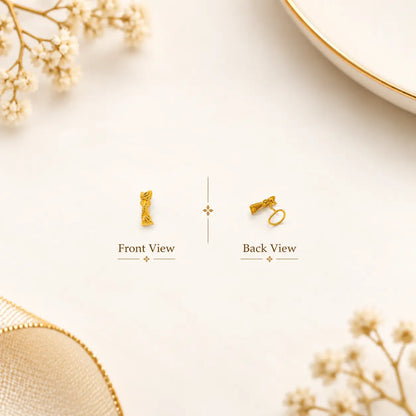 AVIRRA Gold Filled Decorative Nose Pin Backing