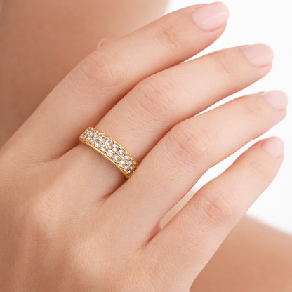 Bold Gold Filled Band Ring