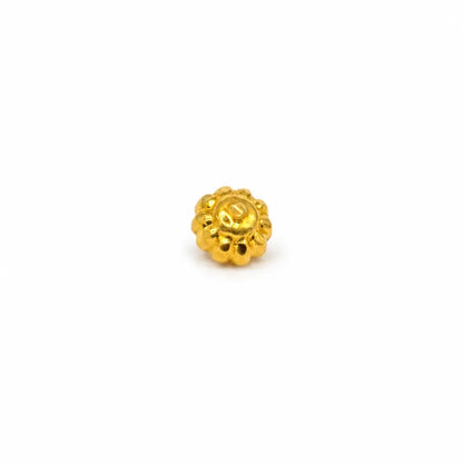 AVIRRA Gold Filled Floral Beaded Nose Pin